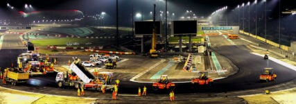 Yas Marina Circuit mit Topcon-Technologie perfekt saniert