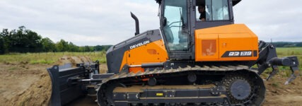 Develon-Dozer DD130 verspricht besondere Sichtverhältnisse