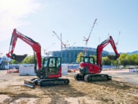 Zwei neue Yanmar-Bagger für Bauprojekte mit wenig Platz