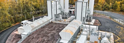 Mobile Betonmischanlagen von Liebherr sparen Energie und Zement
