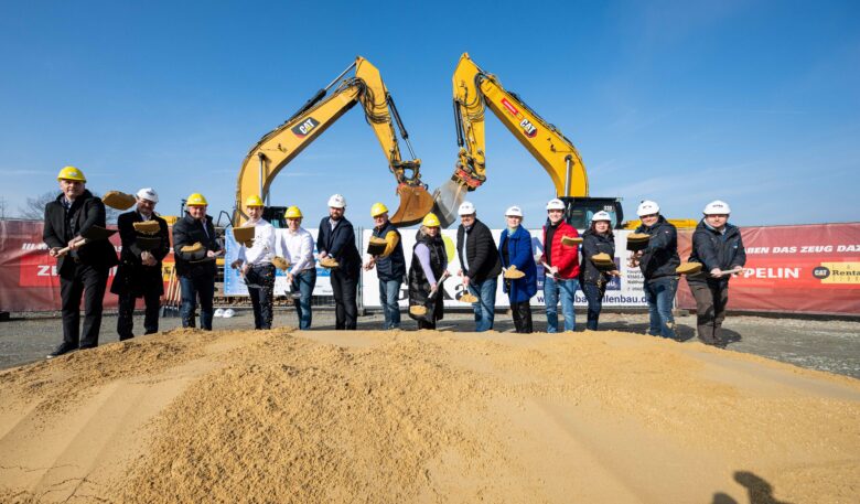 Spatenstich für neue Niederlassung in Bindlach