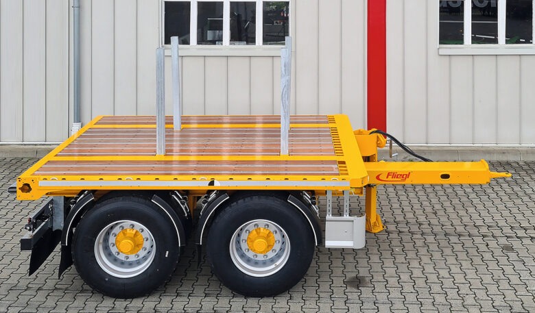 Kurz aber kräftig für Kranballast-Transporte