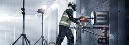 Mehr E-Power beim Schneiden von Beton