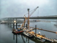 Liebherr unterstützt Neubau Deutschlands zweitlängster Brücke
