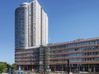 Anspruchsvoller Gerüstbau in der Hafencity