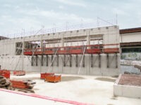 Rohbau in Ortbetonweise errichtet