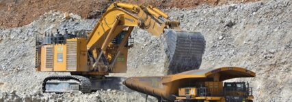Komatsu-Großbagger kommen aus Düsseldorf