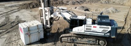 Impulsverdichtungsspezialist Terra-Mix setzt auf Hyundai-Hydraulikbagger