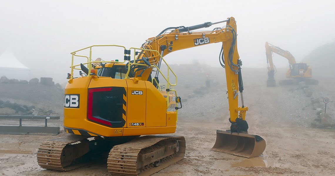 JCB, Pressetermin Rocester