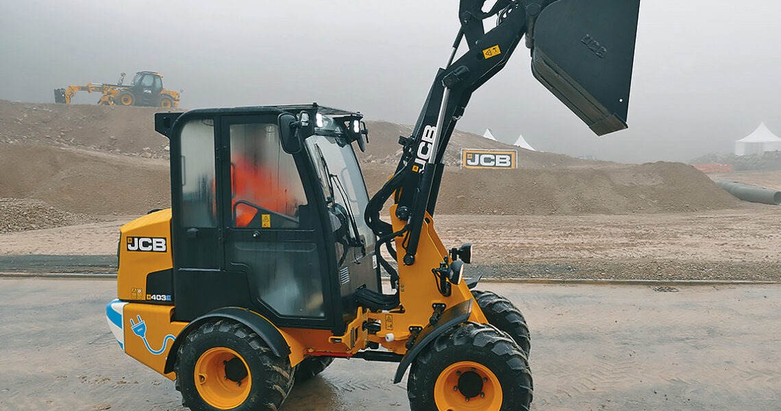 JCB, Pressetermin Rocester