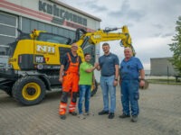 MX17G von Hydrema rechtfertigt Vertrauen der NR-Firmengruppe