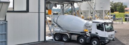 Modulare Betonmischanlagen von Liebherr sparen Material und Aufwand