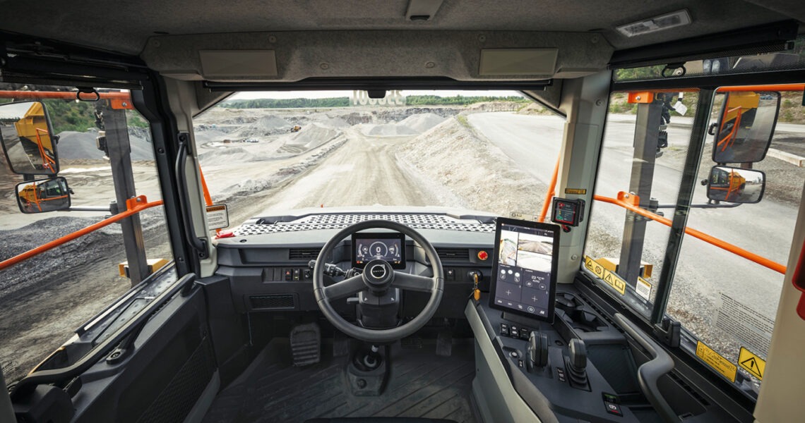 Volvo CE, knickgelenkte Dumper