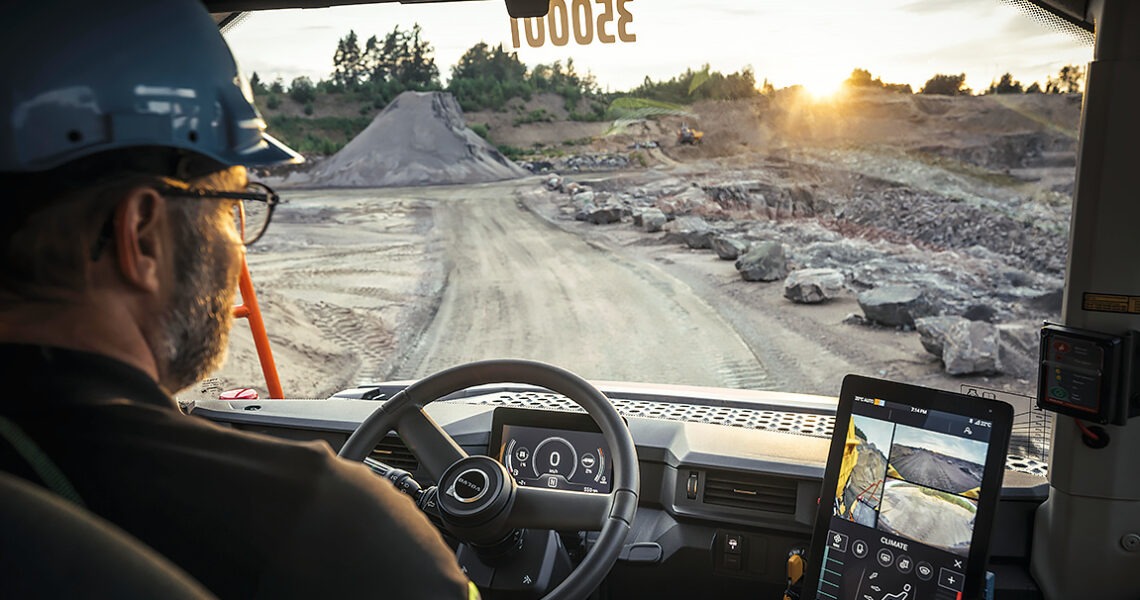 Volvo CE, knickgelenkte Dumper