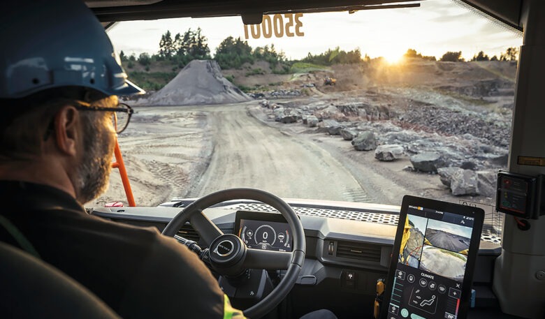 Volvo CE, knickgelenkte Dumper