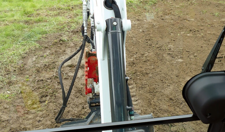 Bobcat im bd-Baggertest