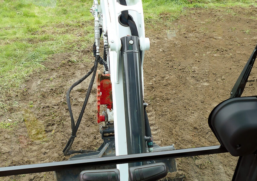 Bobcat im bd-Baggertest