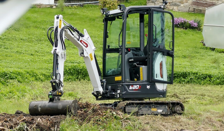 Bobcat im bd-Baggertest