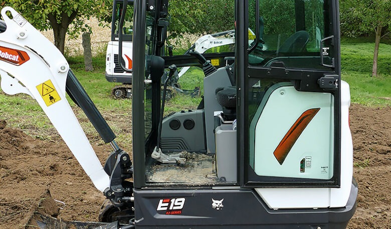 Bobcat im bd-Baggertest