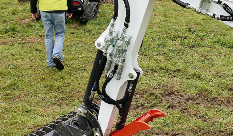 Bobcat im bd-Baggertest