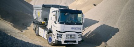 Emissionsarme Bautruck-Kombi