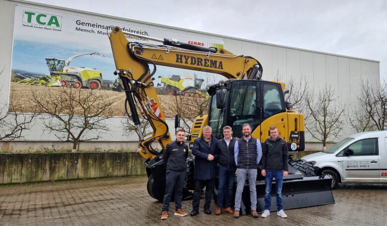 TCA neuer Servicepartner von Hydrema