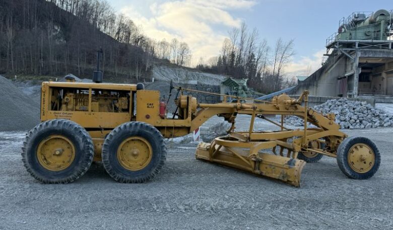 Die älteste funktionsfähige Cat-Baumaschine