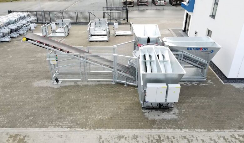Betontankstelle im Do-it-yourself-Verfahren