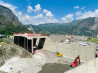 Noe-Schalungsmatrize Gabion erzeugt Steinoptik
