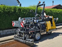 Machen den Asphalteinbau wirtschaftlicher