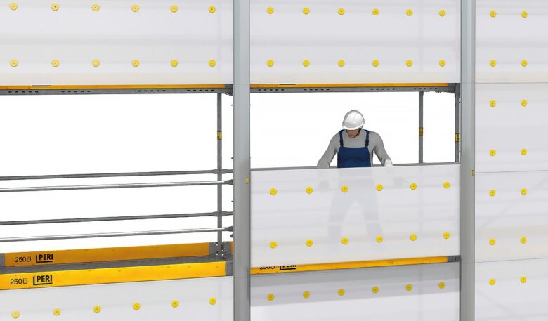 Peri Up Cladding denkt Einhausung neu