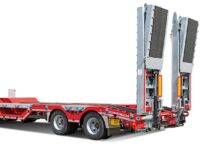 Sicherer Transport für schwere Baumaschinen