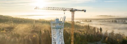 Hebt Stahlbauteile für Harzer Hexenreich