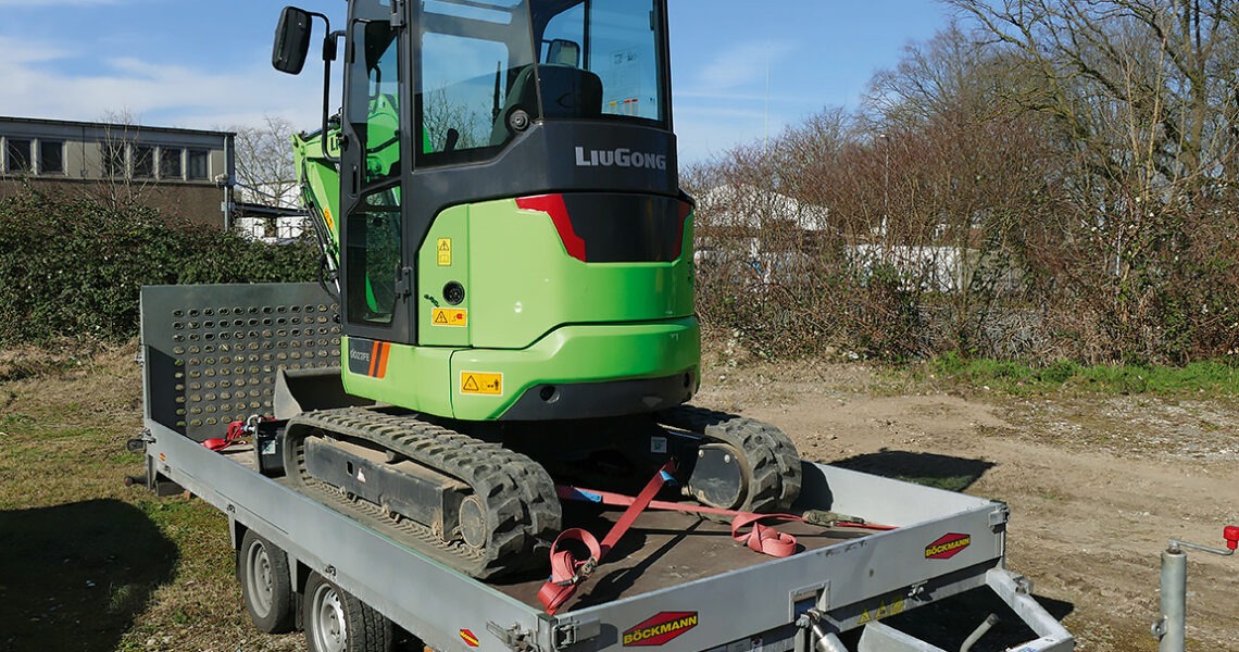 Liugong, Akkubagger 9027FE, Bömer