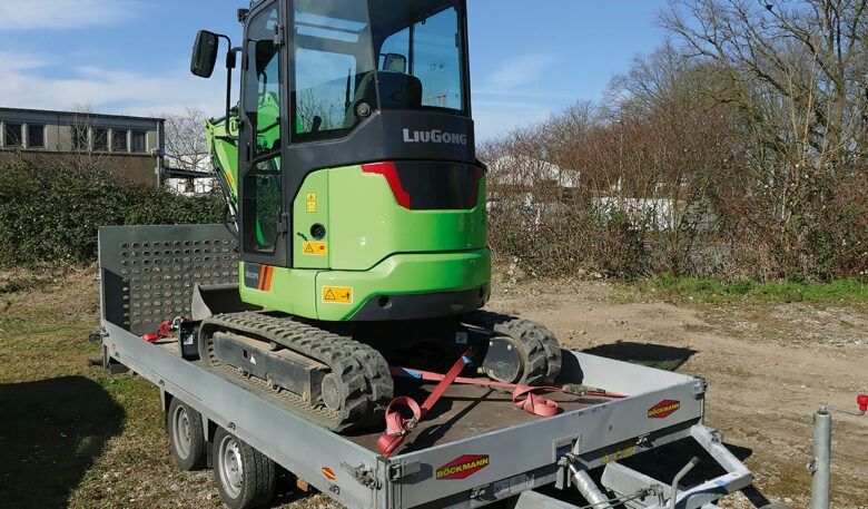 Liugong, Akkubagger 9027FE, Bömer
