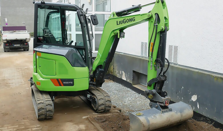 Liugong, Akkubagger 9027FE, Bömer