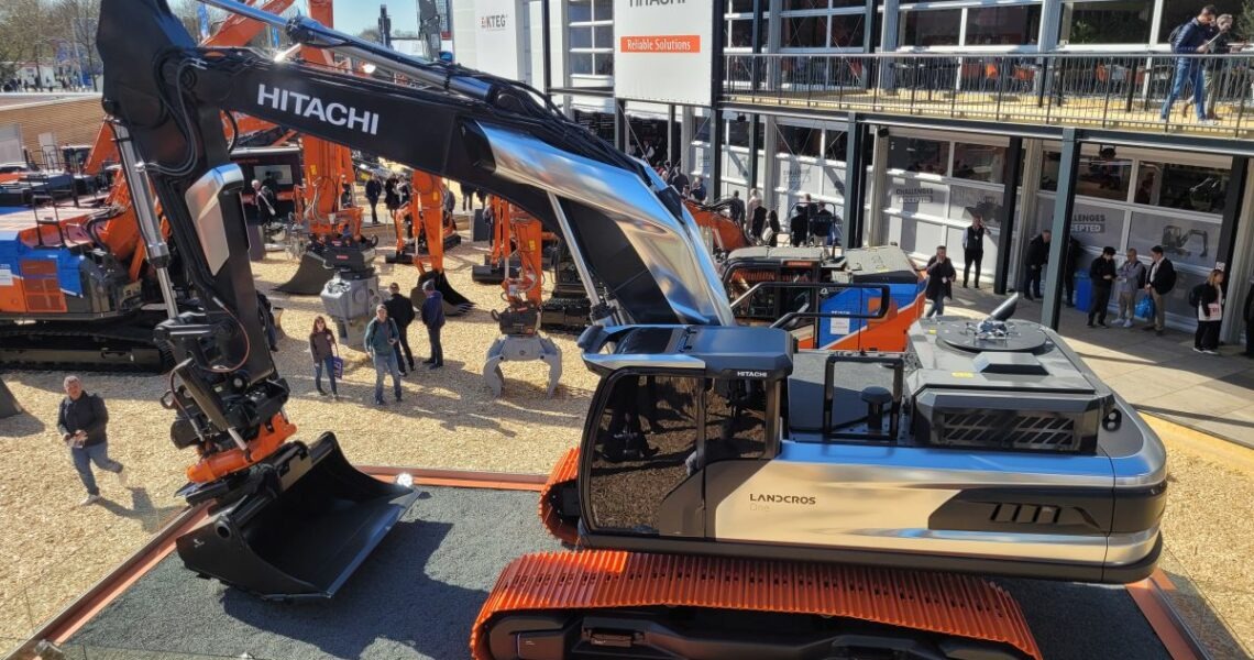 Bauma 2025, Hitachi, Dreher