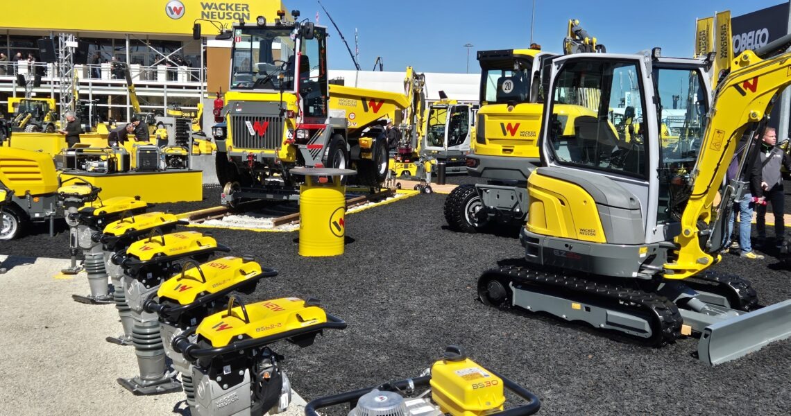 Bauma 2025,Wacker Neuson, Bömer
