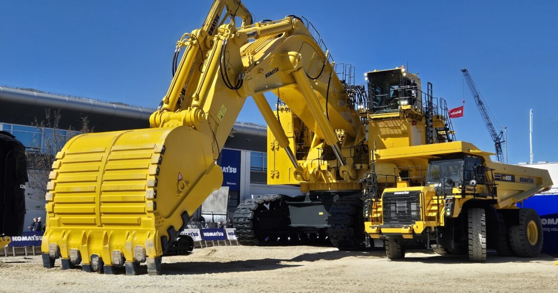 Bauma 2025,Komatsu, Bömer