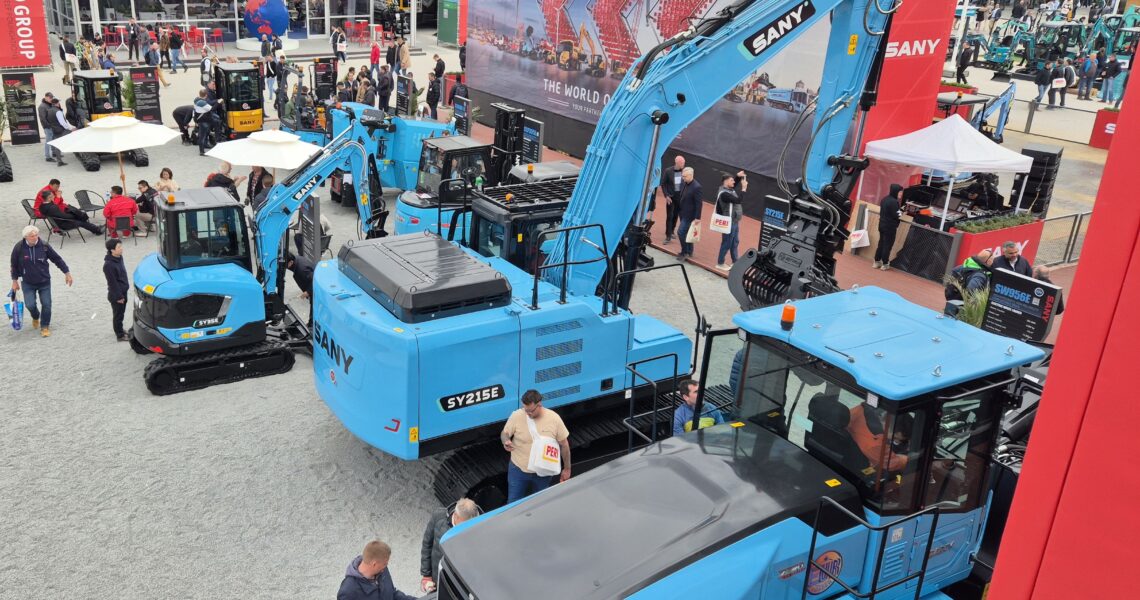 Bauma 2025, Sany, Bömer