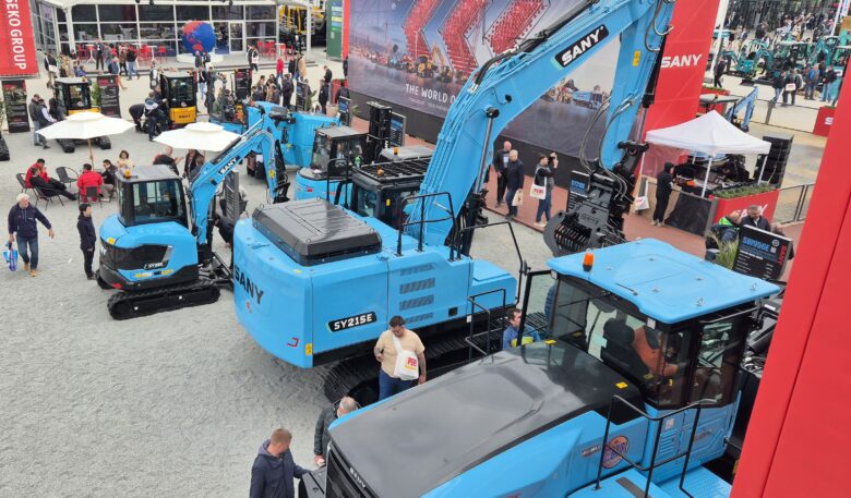 Bauma 2025, Sany, Bömer
