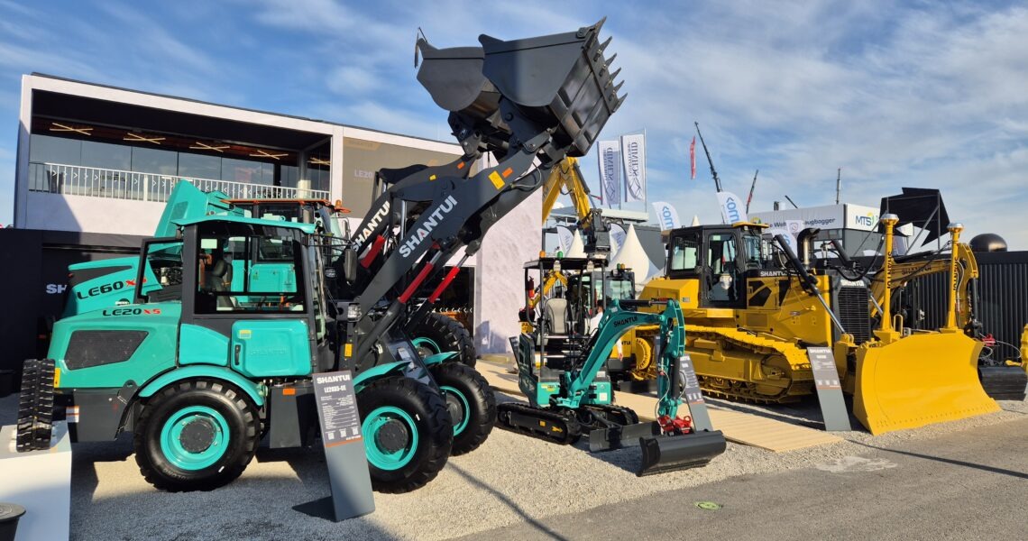 Bauma 2025, Shantui, Bömer