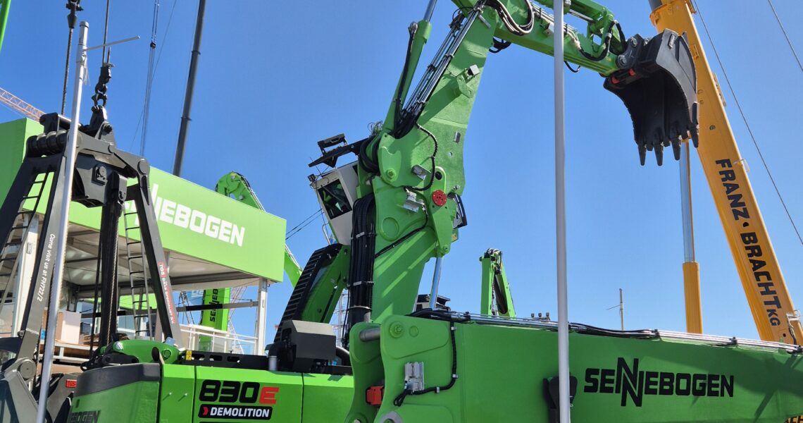 Bauma 2025, Sennebogen, Bömer