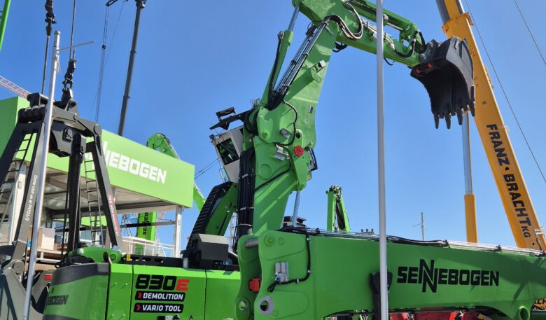 Bauma 2025, Sennebogen, Bömer
