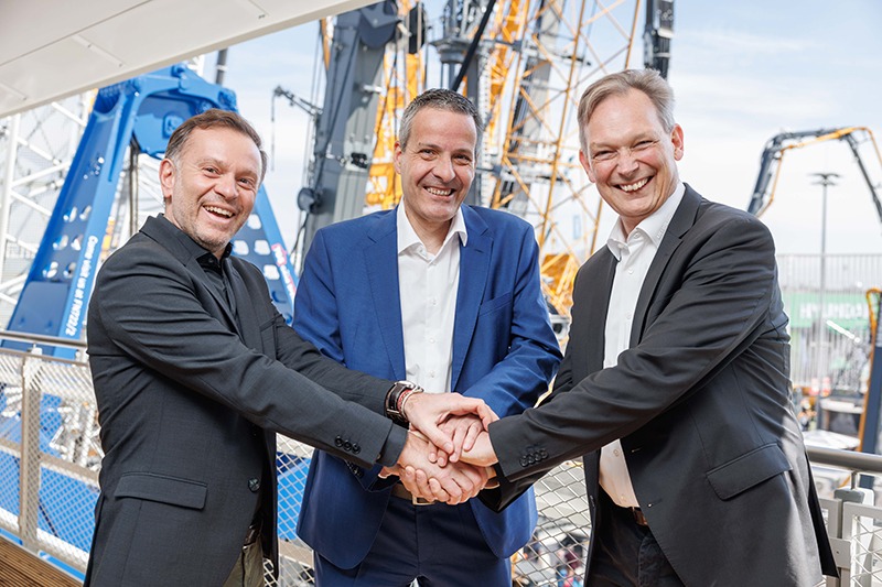 Liebherr, Reycom und Qualcomm