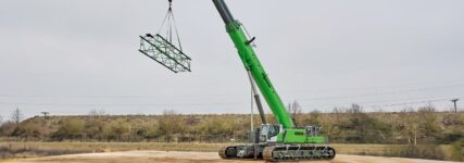 Der 6203 E ist das bisher größte Sennebogen-Modell