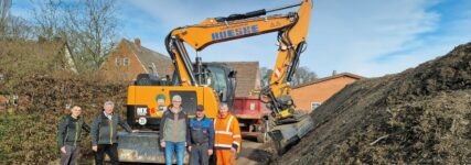 Der Hydrema MX16G macht es ordentlich