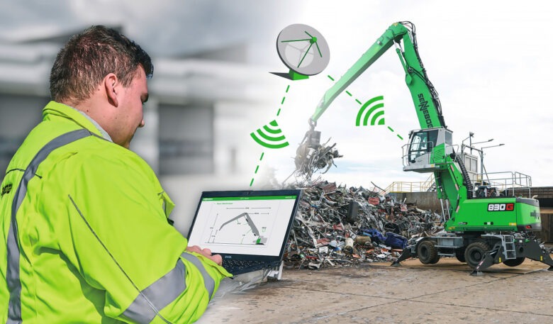 Steuerungssystem von Sennebogen auf neuer Technologie-Plattform