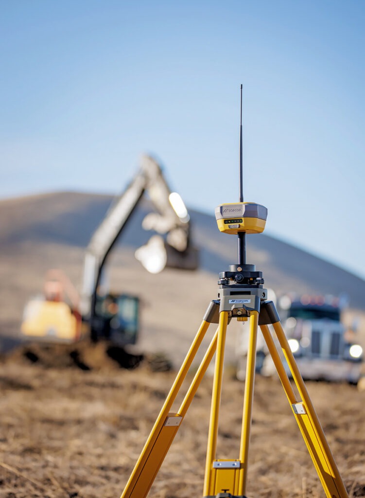 Arbeitet extrem genau und zuverlässig Topcon Positioning Systems