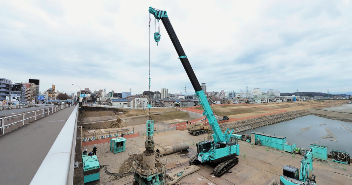 Neuer TKE750G von Kobelco mit maximaler Hubleistung Kobelco
